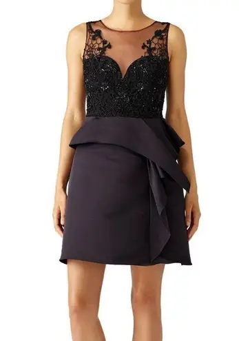 Marchesa Notte Dress Black Size 0