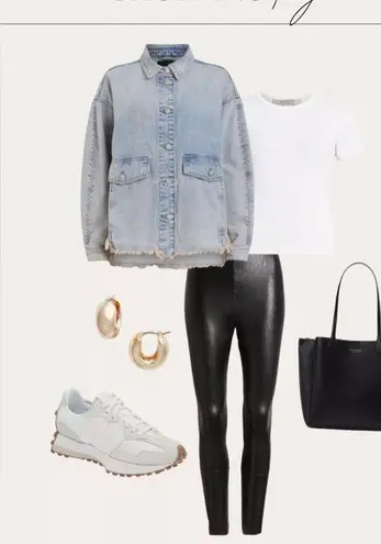 ALLSAINTS Hettie Denim Shacket 12