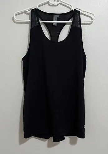 Sweaty Betty  Black Mesh Back Racerback Tank Top Size XS