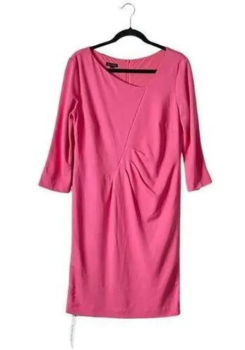Escada Barbie Pink Sheath Dress Size 42