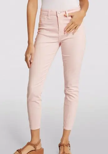 L'Agence  margot pink high waisted skinny jeans Barbiecore