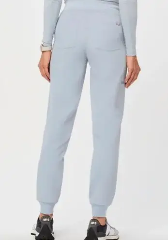 NWT Figs Dusty Blue High Waisted Zamora Joggers XS/R