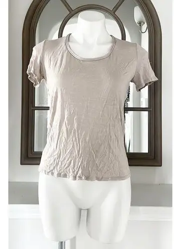Giorgio Armani Stretch Jersey Short Sleeve Tee Made in Italy Size 48 Retail $354