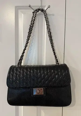 Karl Lagerfeld Paris Agyness Convertible Bag snake NWT