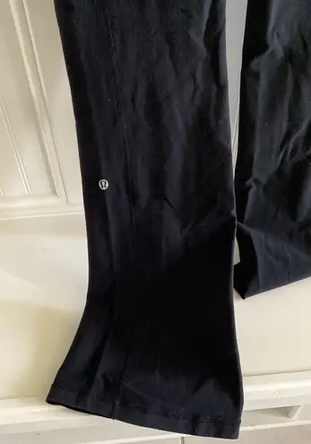 Lululemon Black Groove Pants Flare