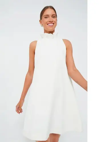 Tuckernuck Pomander Place White Blythe Ruffle Collar Mini Dress Size XS