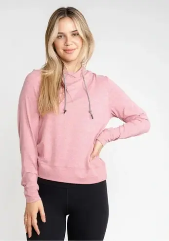 Rhoback The Donkey Kick Pink Performance Hoodie size S
