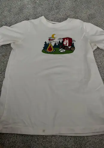 Nike camping t shirt