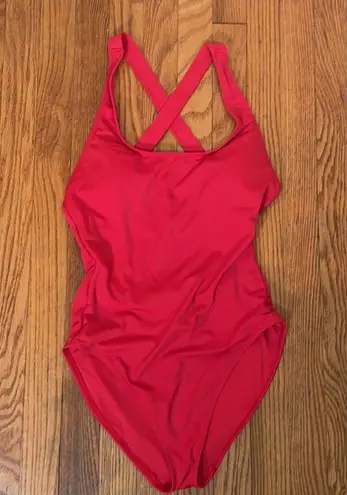 ANDIE The Tulum One Piece LT Swimsuit Cherry Red size XL Tall NWT