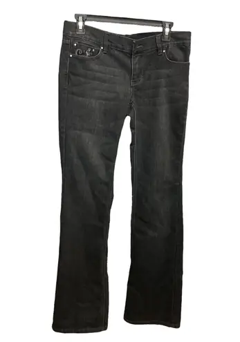 White House | Black Market ,NOIR,Women’s Jeans, Black, Size 6R, Inseam 32” Boot Leg