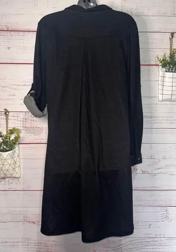 Cal Style Women’s Lace Up Neckline Dress | Large