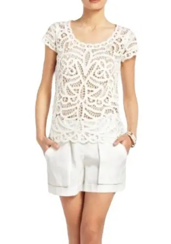 BCBGMAXAZRIA BCBG Morton Sweater In Gardenia