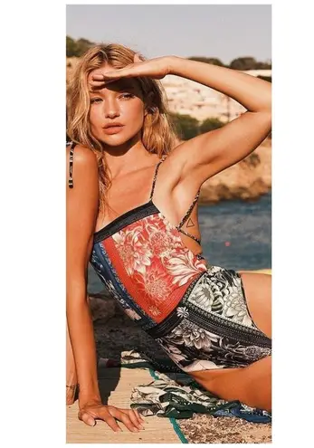 Agua Bendita Kali Reversible One Piece Swimsuit Size XL