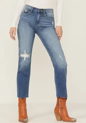 Sneak Peek Straight Leg Jean Medium wash Blue Size undefined