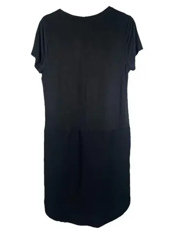 Anthropologie Dolan Loren Left Coast Collection Black Shift Dress Size Small