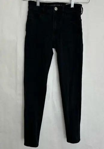 American Eagle  high rise jegging black jeans 0 short