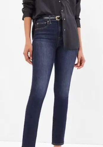 Gap  Dark Wash High Rise True Skinny Jeans Size 30