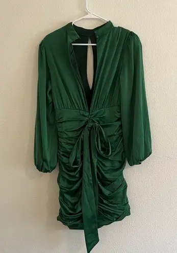 Majorelle bristol mini dress in jewel green