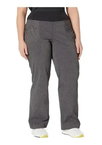 prAna Summit Pant Charcoal Heather Plus Size Womens 3X Regular Stretch Outdoor