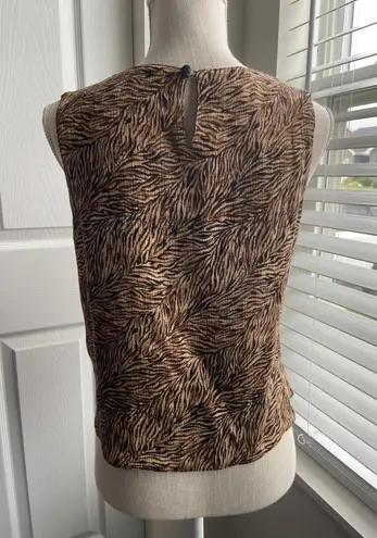 Pendleton Vintage Tiger Print Floral Tank Top & Skirt Matching Set