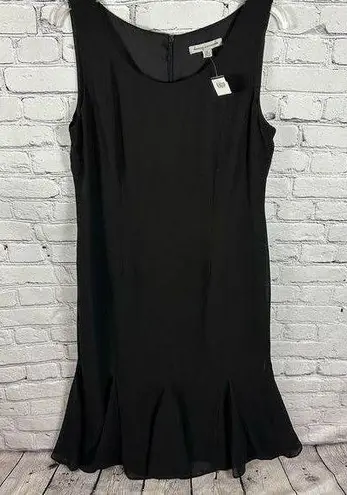 Danny & Nicole Women’s Dress Classic Sleeveless Flared Bottom Skirt Black 12 NWT