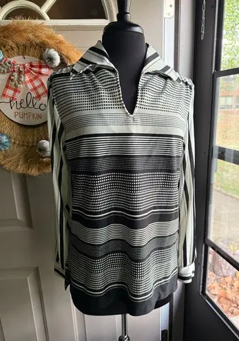 Vintage Montgomery Ward black white striped pull