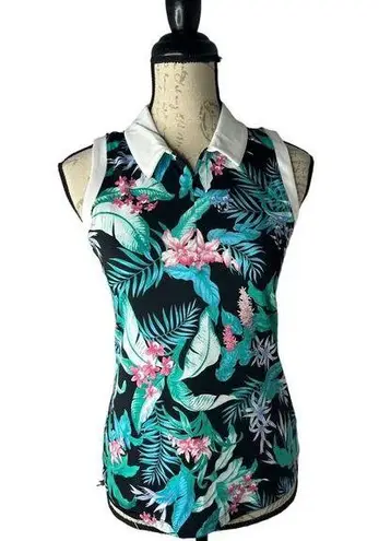 Tommy Bahama  Top  Women's S 1/4 Zip Tropical Active UPF S2 Golf NWT