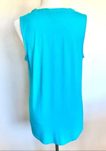 Maison Jules NWOT Teal Sleeveless Blouse
