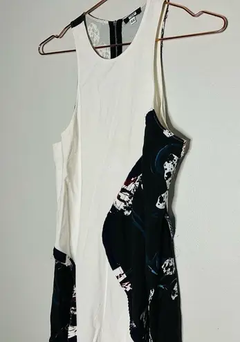 Aeffe Spa Women's Cedric Charlier Printed Sleeveless Midi Dress Size 10