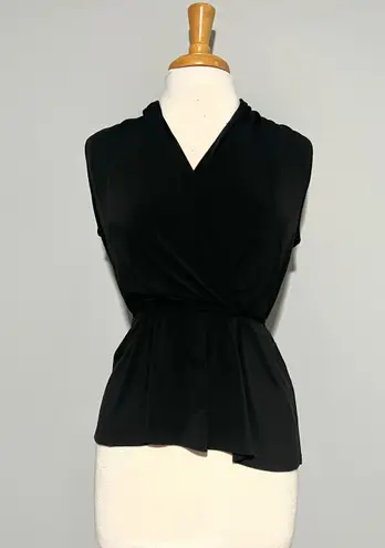 Collective Concepts NWT Black Sleeveless Blouse Top
