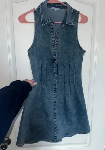 Boutique Denim Dress Blue Size M