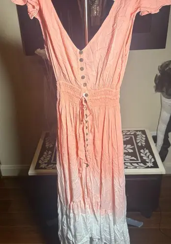 Tiare Hawaii Tiara Hawaii New Moon Ombre Tropical Goddess Maxi Dress