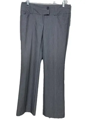 Tracy Evans Limited Women's Wide Leg Dress Pants Gray Button Stretch size 3