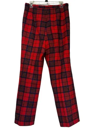 Pendleton Vintage authentic red leslie tartan pants Size 14