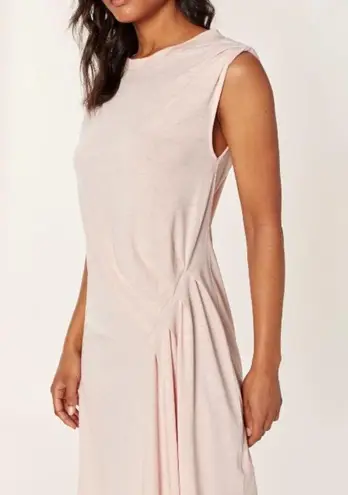 ALLSAINTS ππ Duma Dress Pleated Asymmetric Pink