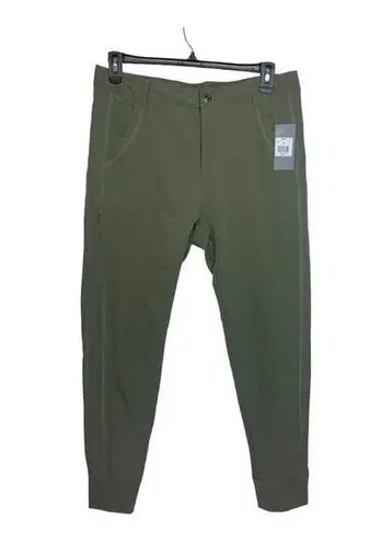 44 North womens 12 large casual jogger pants olive green gorp north rei new lulu
