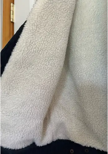 Brooklyn Cloth  Corduroy Sherpa Jacket Navy Blue S thumbnail 5