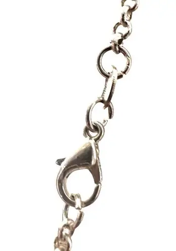 Floating Charm silver tone Locket necklace