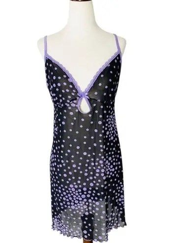 secret treasures Polka Dot Babydoll Chemise