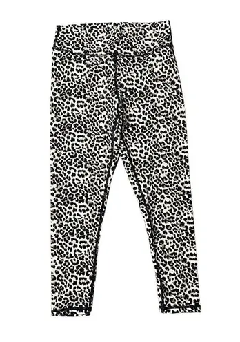 Zyia Active Size M 8 10 Leggings Hi Rise Leopard Print Brilliant Scrunchy Butt