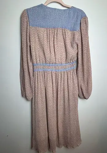 Orange Creek Los Angeles Women Size Small S Orange Cottage Midi Dress