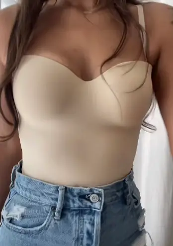 SKIMS Body Underwire Contouring Bodysuit L