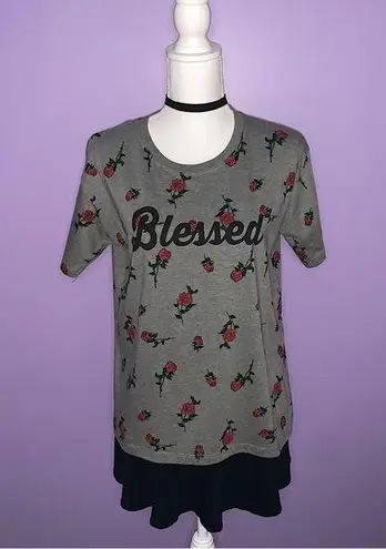 Modern Lux Blessed Rose T-shirt