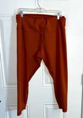 Lululemon  Size 20 Brownish Orange Yoga Pants