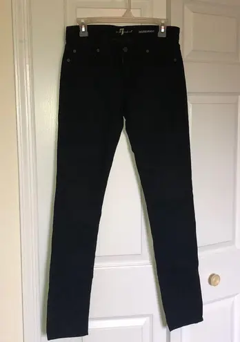 7 For All Mankind SEVEN  ROXANNE BLACK JEANS 27