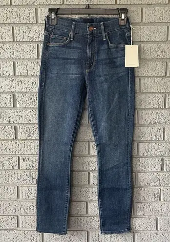 NWT Mother The Looker Crop Skinny Jeans in Switch It Up Wash Size 24