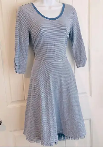 Matilda Jane EUC Striped Blue & White Fit & Flare
Dress size Medium