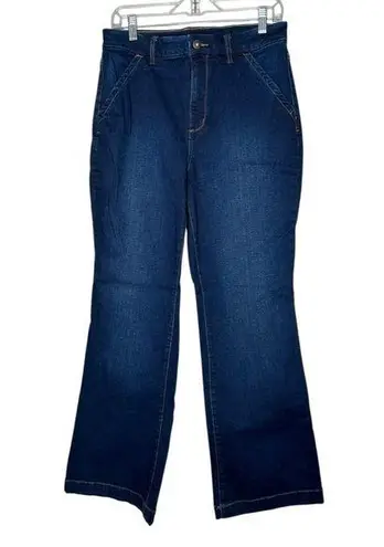 Duluth trading Co. boot cut straight leg Women's Blue Jeans 10 x 31