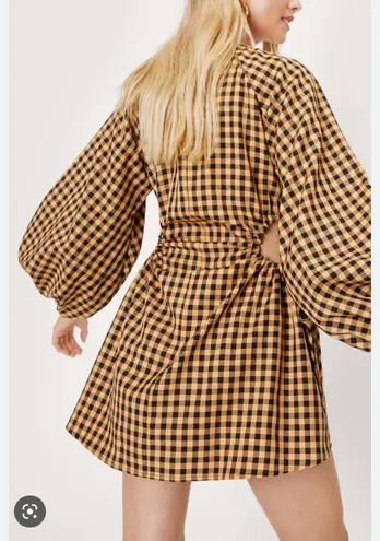 Nasty Gal Plaid Dress