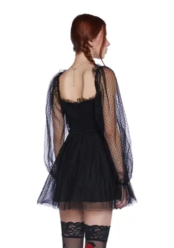 Dolls Kill SUGAR THRILLZ Heavenly Affair Tulle Baby Doll Dress Size XL